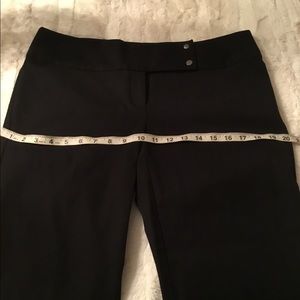 New Alfani Black Cropped Dress Pants